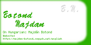 botond majdan business card